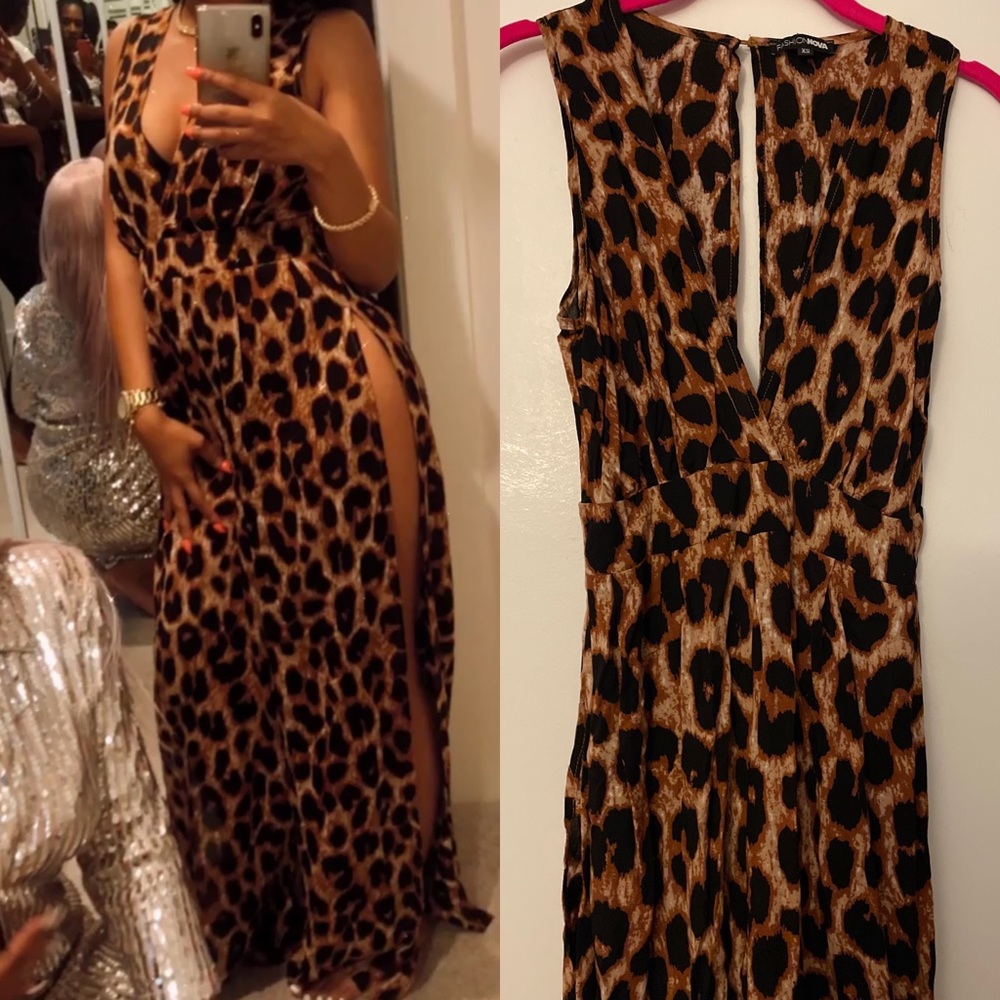 🖤 Fashion Nova Too Wild For You Jumpsuit